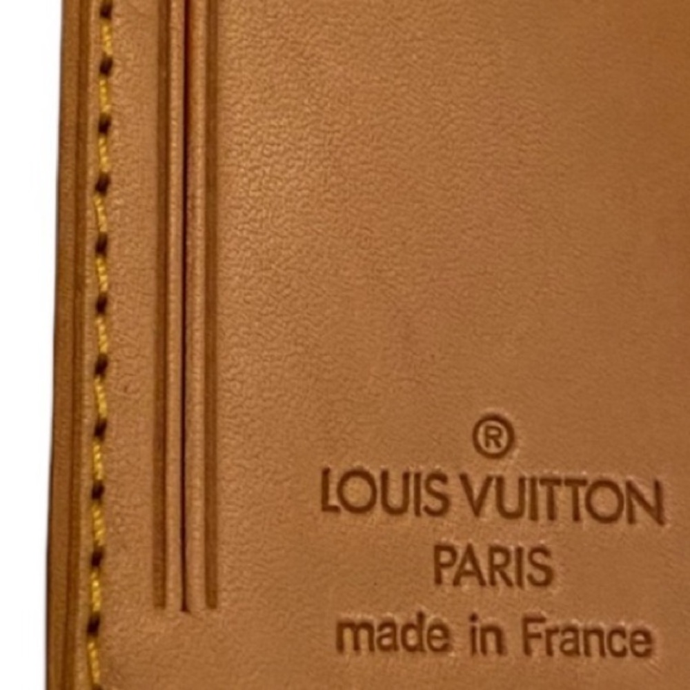 LOUIS VUITTON VTG 90s Y2K VACHETTA ID Travel Luggage/Bag Auth LV Tag NWOT - Picture 6 of 15